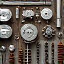 Assorted industrial spare parts